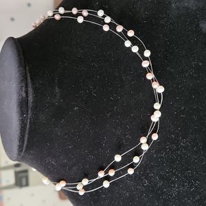 Illusion Freshwater Pearl Necklace